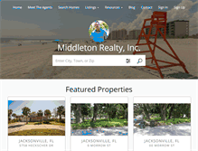 Tablet Screenshot of middletonrealtycorp.com